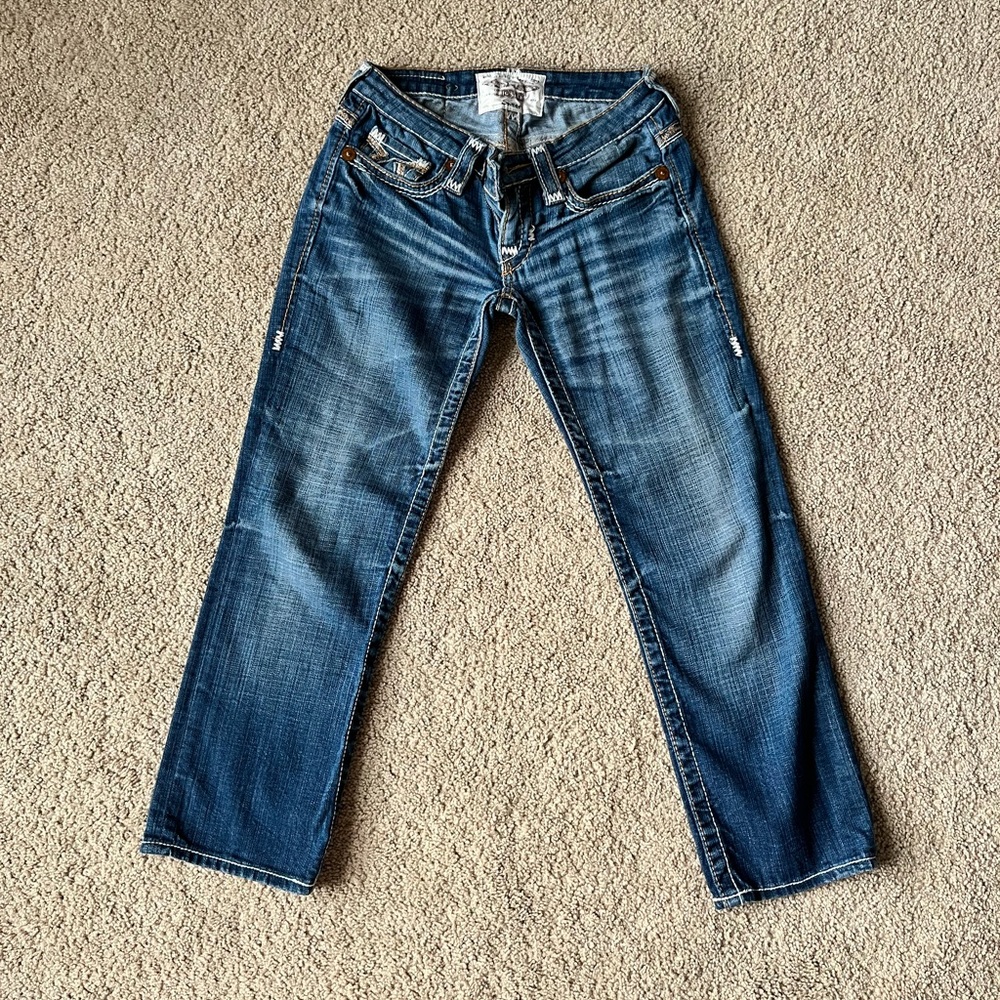 Cropped jeans